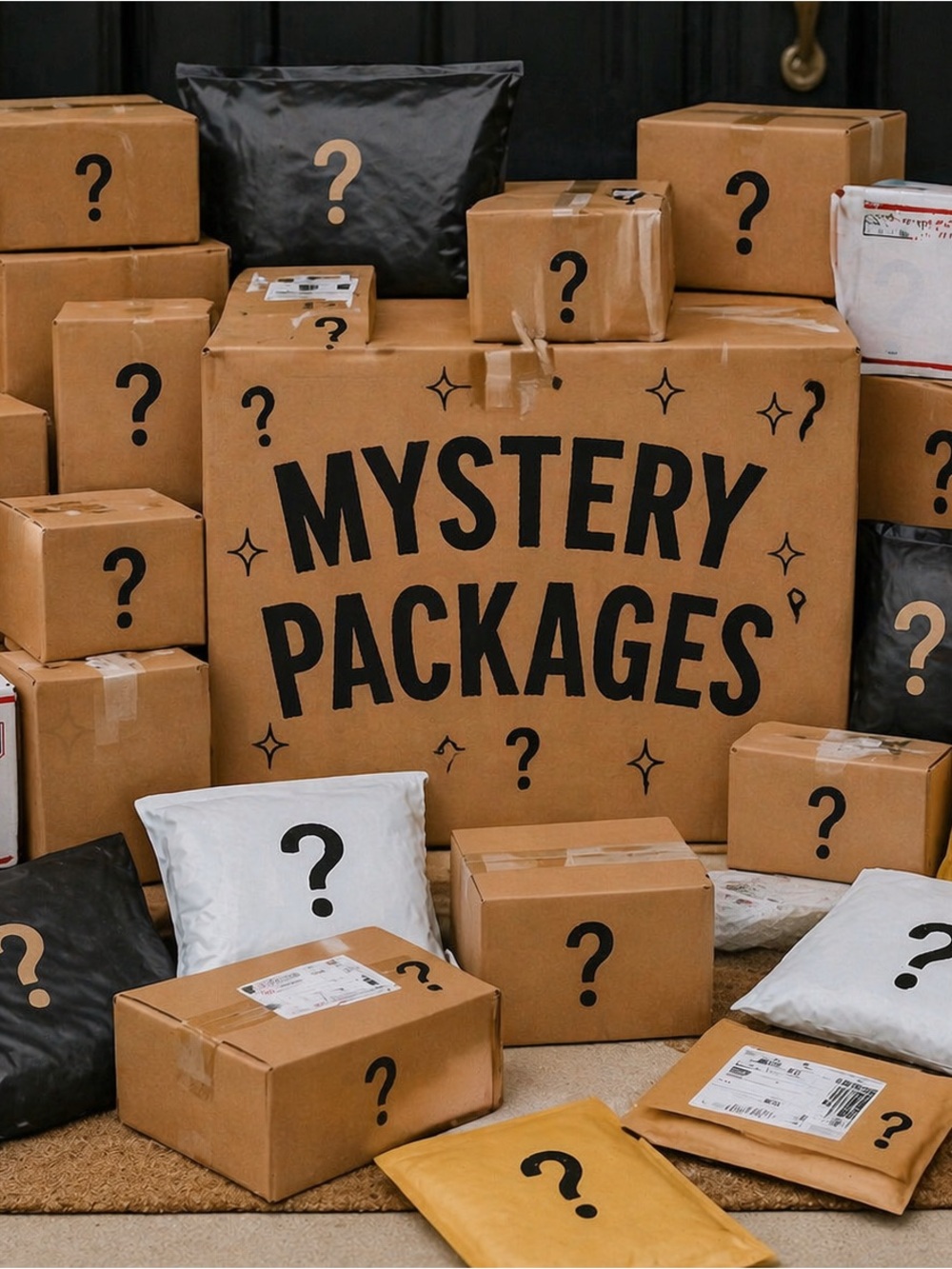 8 Mystery Packages - Overstock